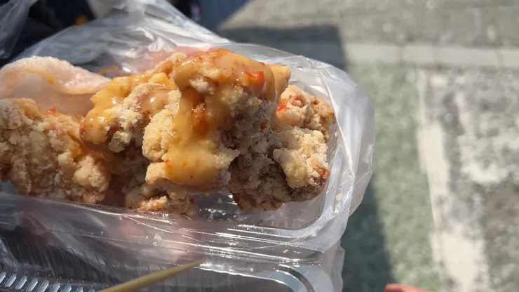 筑紫庵肉汁滿滿的人氣唐揚炸雞