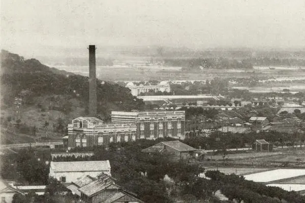 臺北預備火力發電所(圖片來源:台灣大學圖書館)