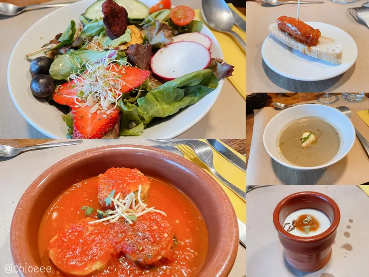 一人份朝聖者晚餐