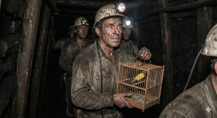 《00713》如同「礦坑內的金絲雀般」守護著股市的投資人！