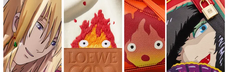 2023 LOEWE x Howl's moving castleimages © courtesy of LOEWE