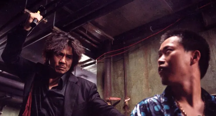 《原罪犯》劇照：闖入黑道公司