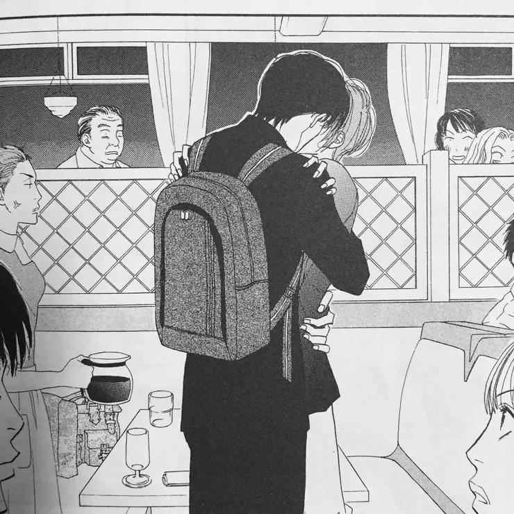 經典的吉永抱 (雖然是我自稱的XD)