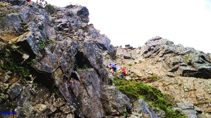 第二段橫渡(10米)