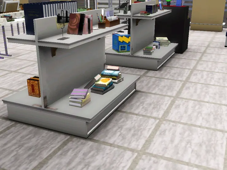 這邊的架子有兩面。