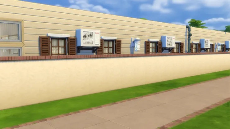 冷氣機現在是學校的標配吧。當然我小時候學校是沒有冷氣的，後來會安裝不是因為天氣熱，而是外頭很吵要關窗隔音。