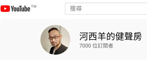 YT訂閱7000人P的里程碑，然後就掉下來了