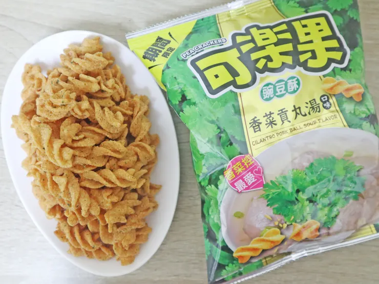 可樂果「香菜貢丸湯口味」