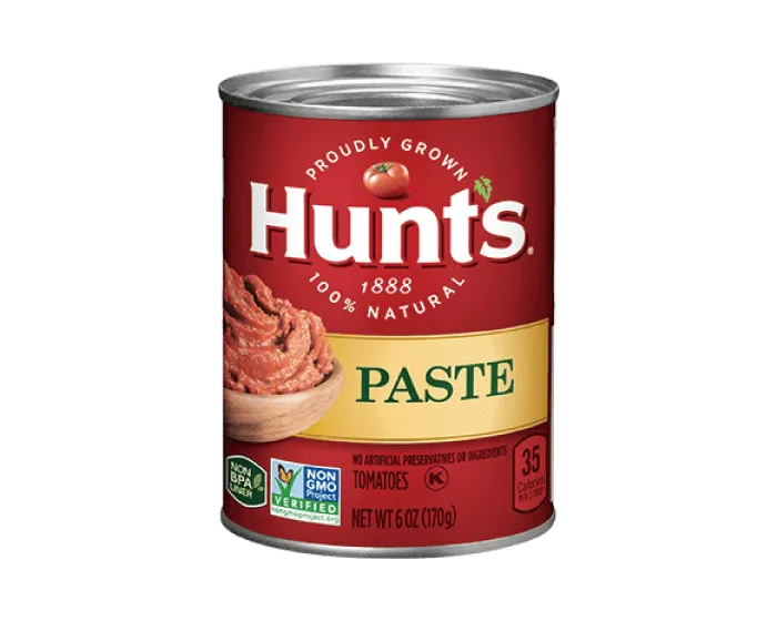 經典的蕃茄糊，亨氏是大牌子，但這種罐頭開了比較不好保存