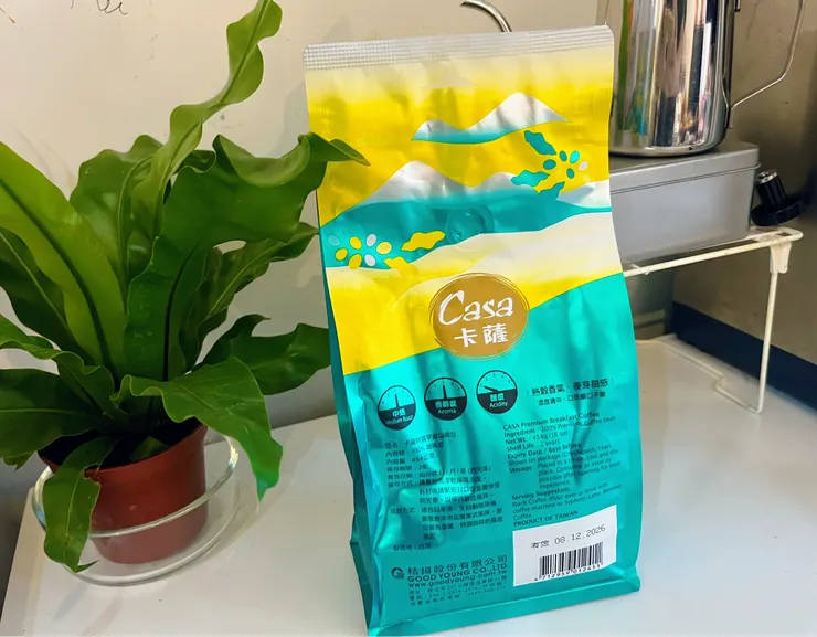 這款咖啡豆的高適應性,不論是手沖、美式咖啡機都能沖出口感穩定且層次豐富的咖啡