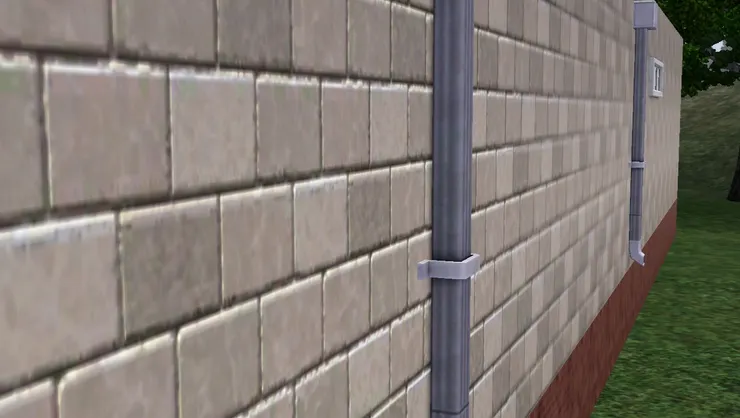 排水管對建築物來說必不可少，我設計時都考慮到。