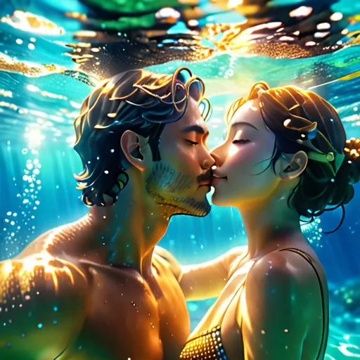 一眨眼，小智直接親吻了小梅。這次才是故意的。