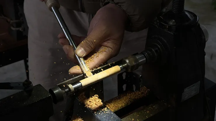 製作鋼筆的過程