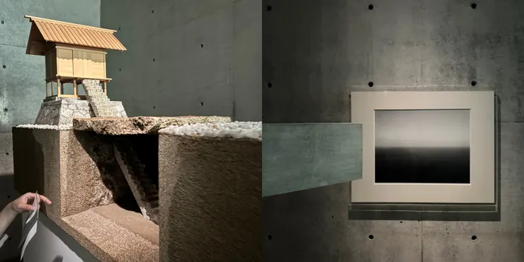 《直島護王神社》模型，建築介紹附連結｜2025.08.26拍攝