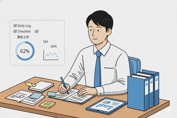 用四個工作習慣幫你成為高效工作者