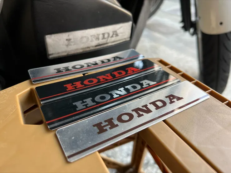 復刻Honda Case鋁標