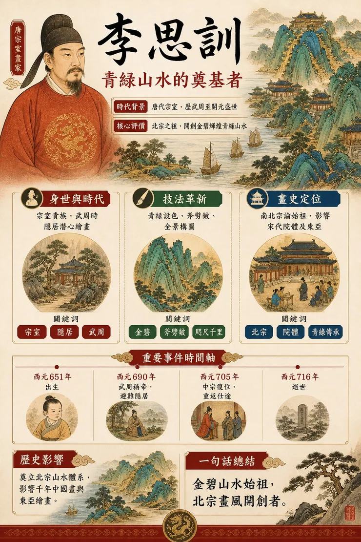 唐代李思訓：山水畫的奠基者