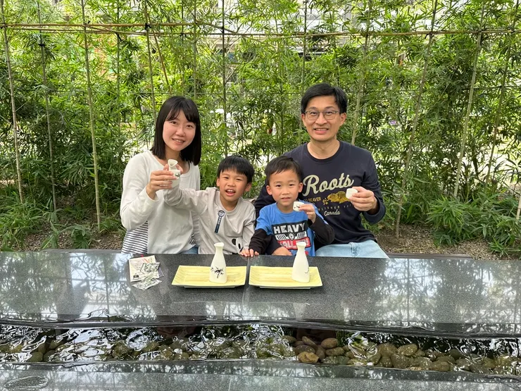 台南善化糖廠，曲水流觴