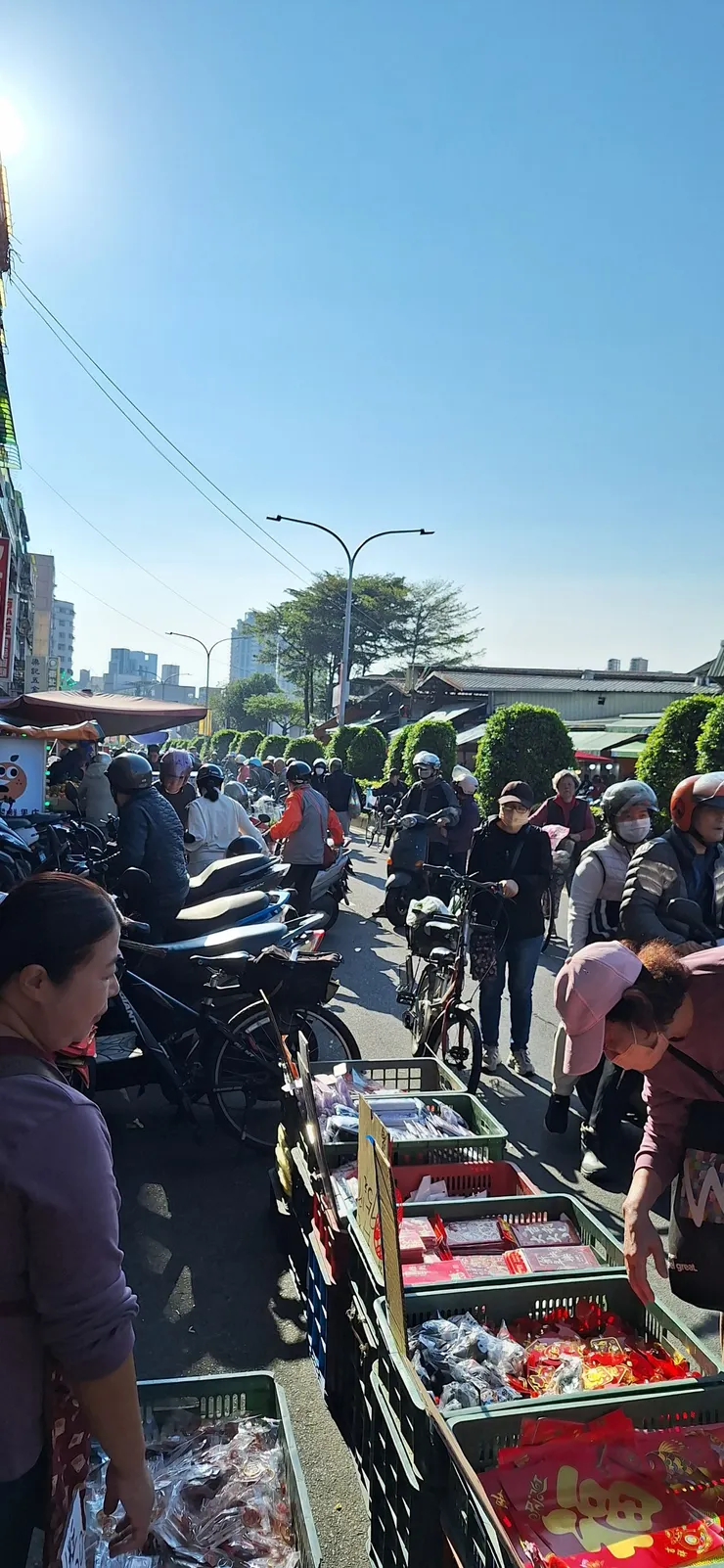 車水馬龍辦年貨