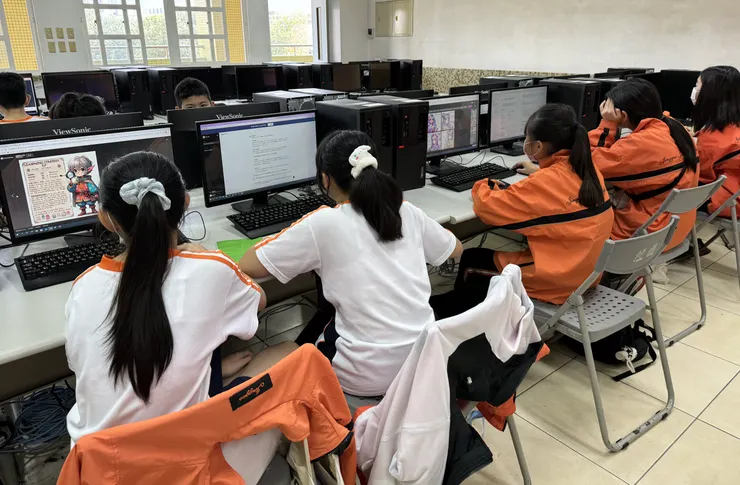 學生用 AI 製作圖鑑