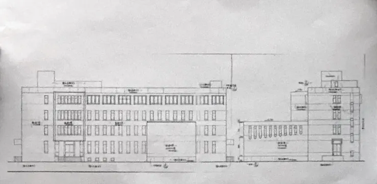 資訊所立面圖（圖片來源：徐明松老師）