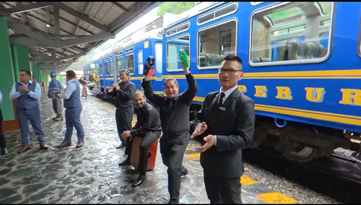 謝謝你們的熱情，讓整趟列車的體驗充滿人情味