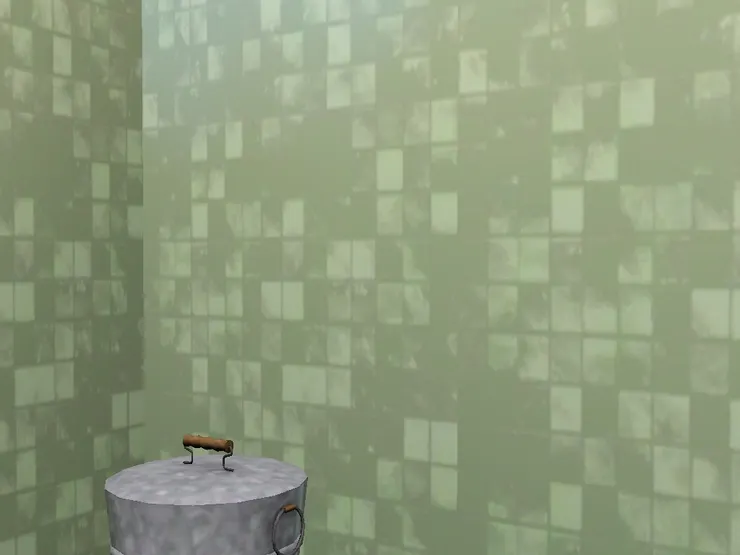 這個廚房沒亂七八雜的裝飾。