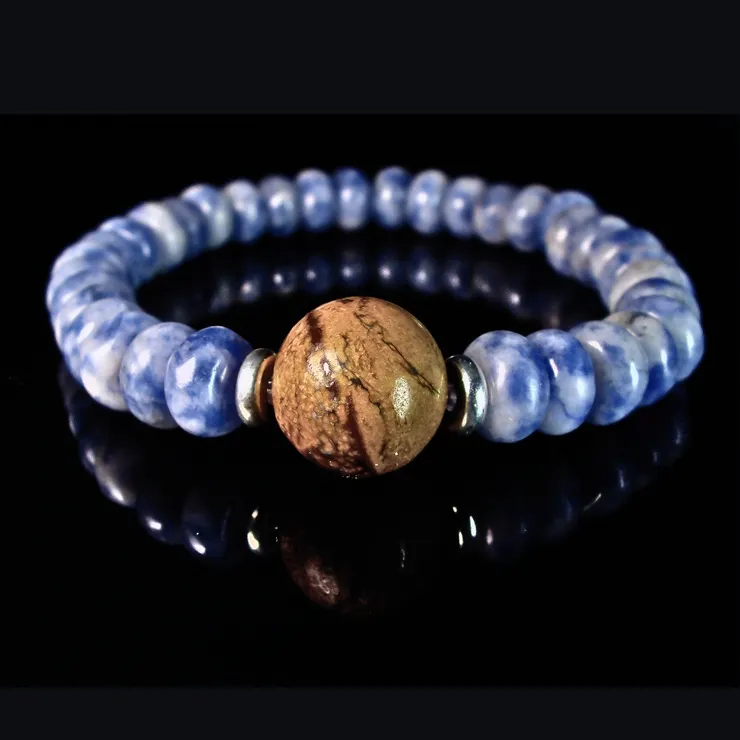 彼得石搭配藍點石 護能之石