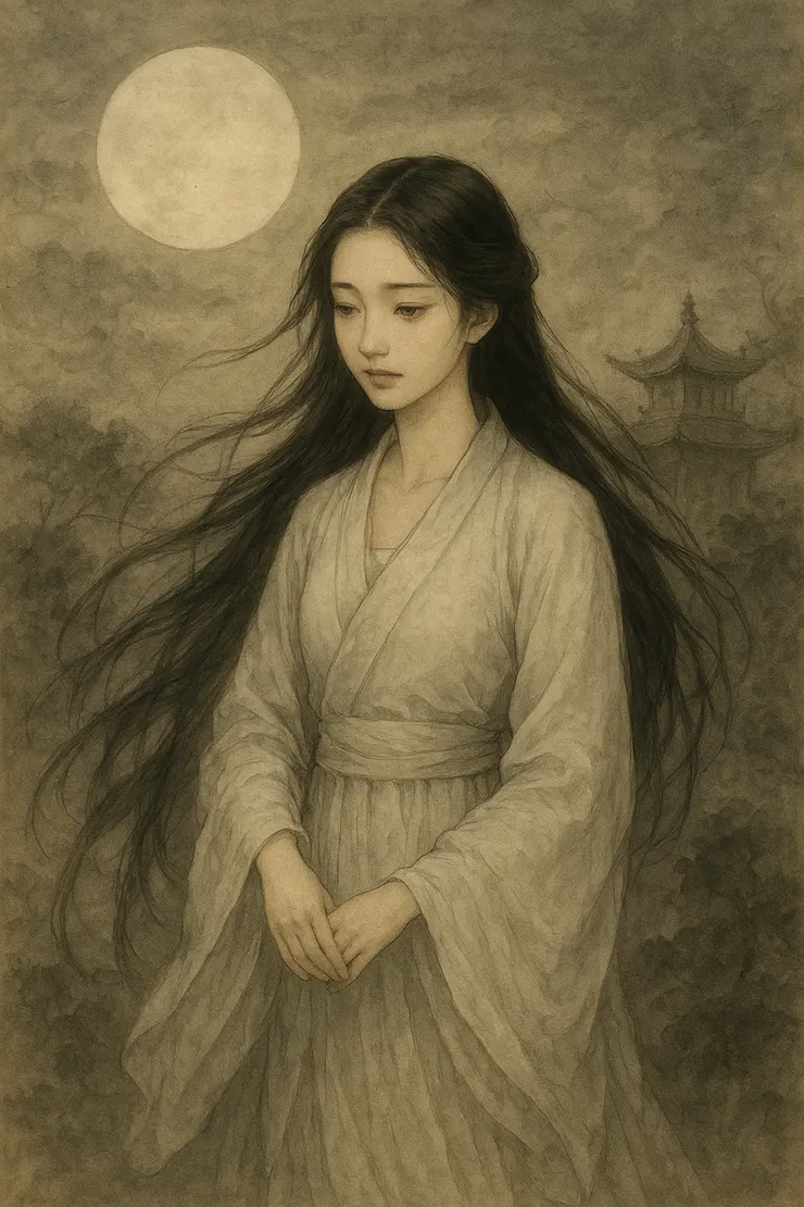 用文字畫出來的聶小倩