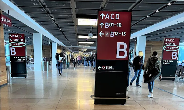 柏林布蘭登堡機場體驗極短篇 - 2022年9月