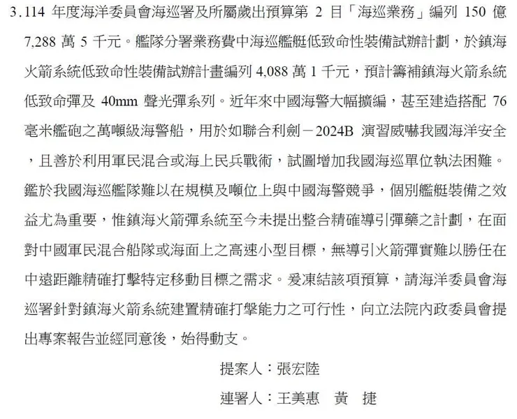 資料來源：立法院公報。圖片來源：翻攝洪哲政臉書貼文。