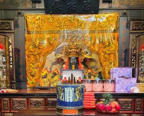 莊嚴的城隍爺（圖片截圖於網路）