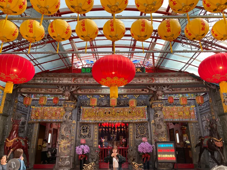 1953年修建的木柵忠順廟