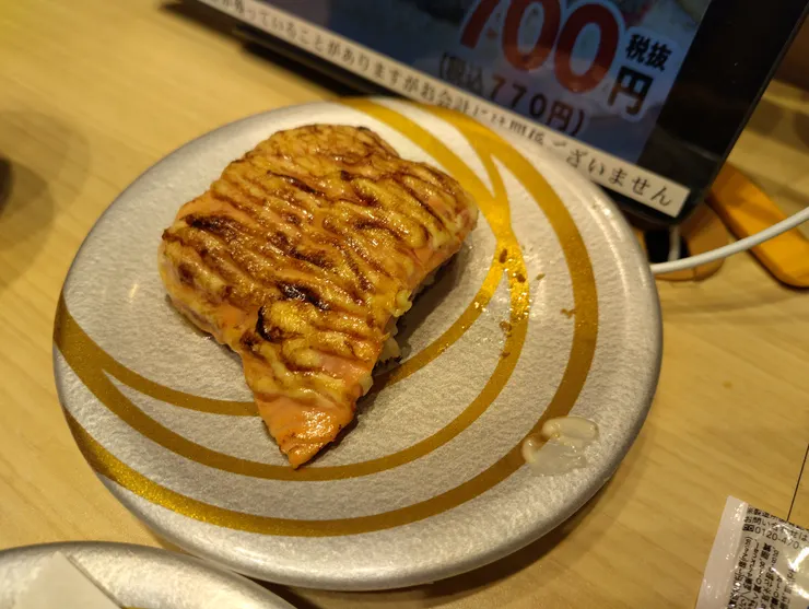 炙燒美乃滋鮭魚