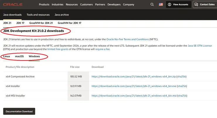 選擇OS版本，再下載安裝