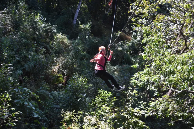 叢林滑索太好玩