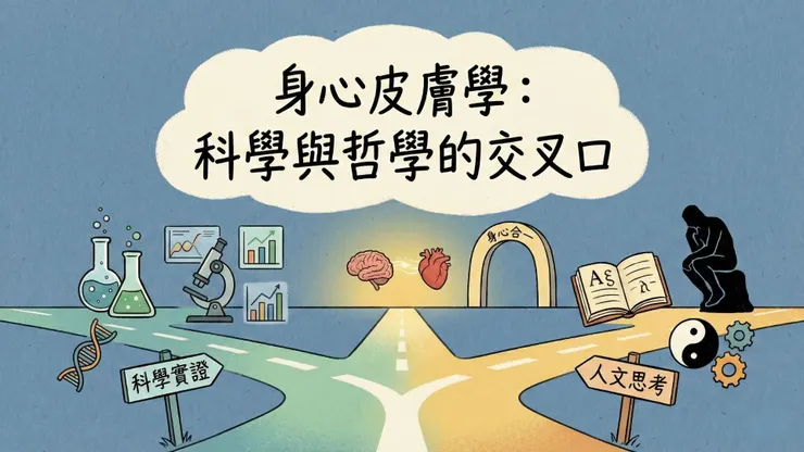 身心皮膚學：科學與哲學的交叉口