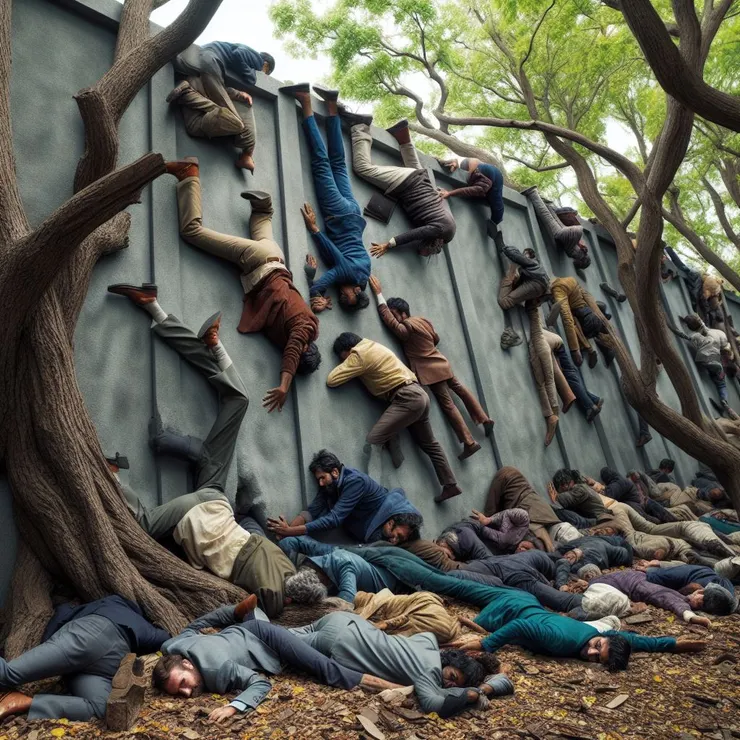 東倒西歪的雜牌軍