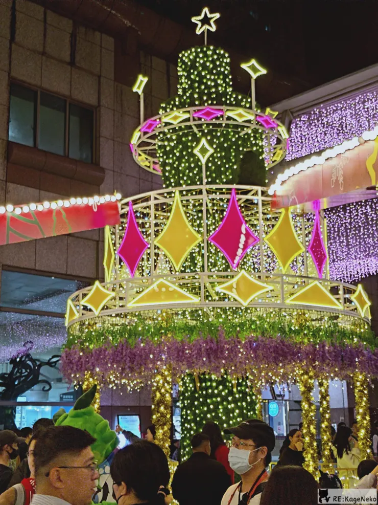 蛋糕造型聖誕樹