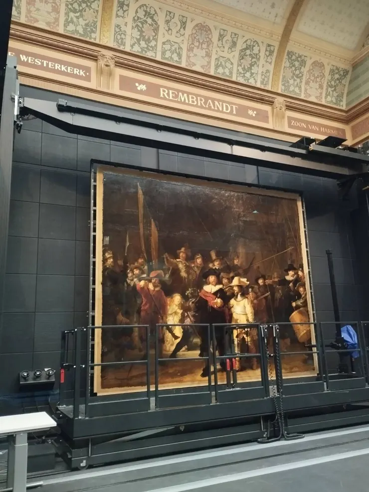 林布蘭（Rembrandt）的《夜巡》