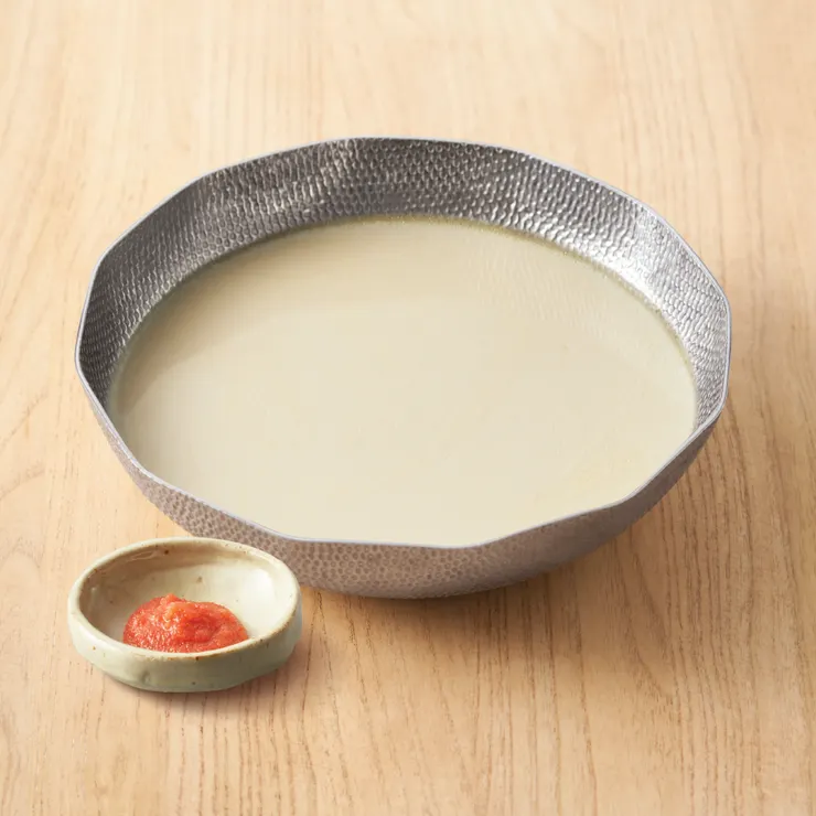 明太子雞白湯配明太子