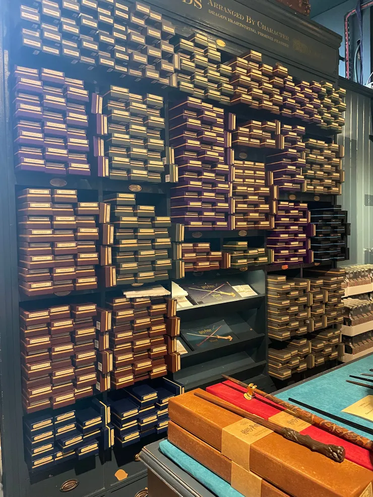 可以買到喜歡的魔杖