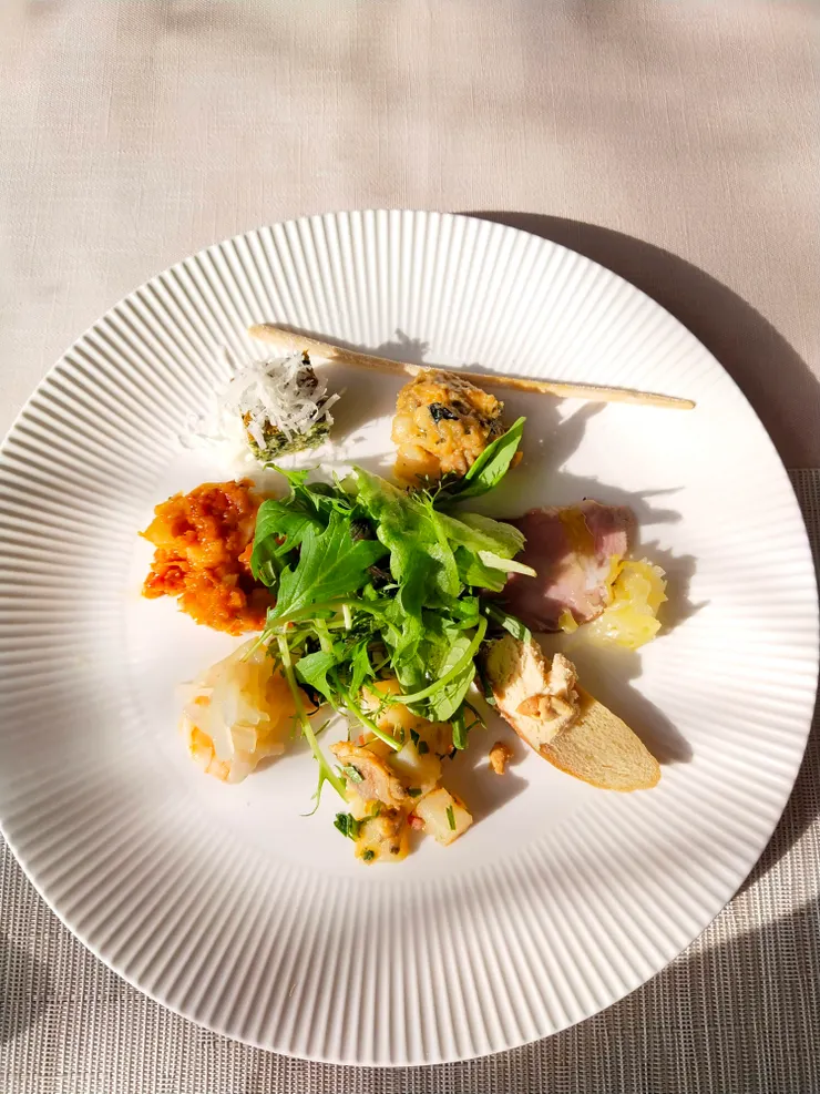 像藝術品般的前菜