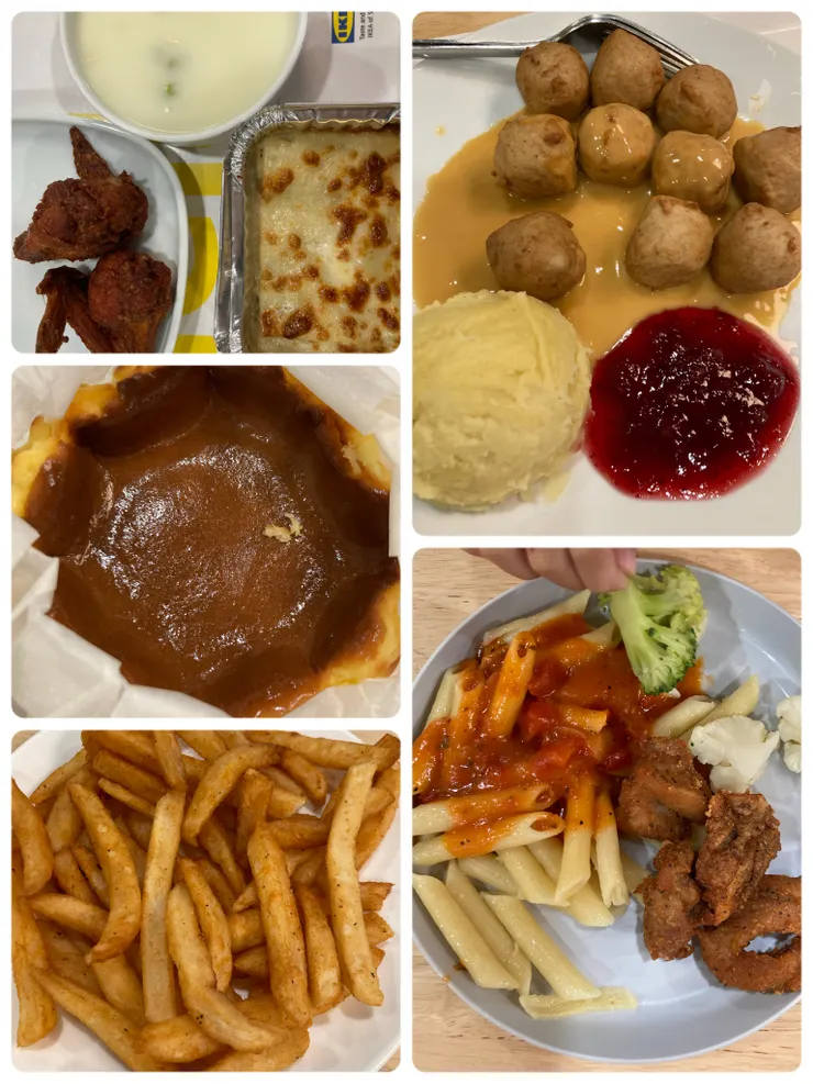 看起來不多但這樣吃也會飽