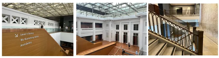 新加坡國家美術館內