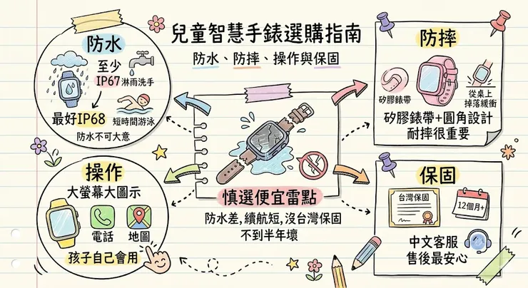 兒童智慧手錶選購指南