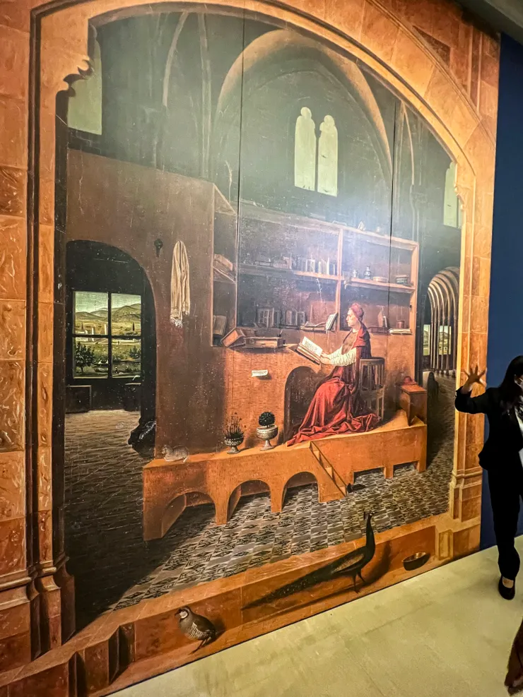 〈書房中的聖傑洛姆〉