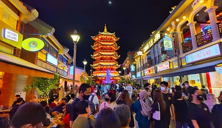 雅加達的新唐人街,點擊看小傑的介紹