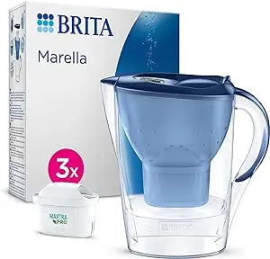 Brita 水壺與濾水器示意圖