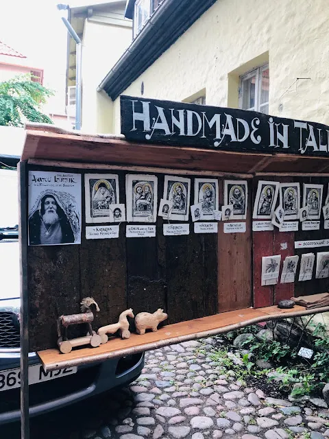 販售的手工明信片